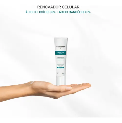 Aminocrem GM Peeling Facial Ácido Glicólico y Mandélico Pack 2x30g