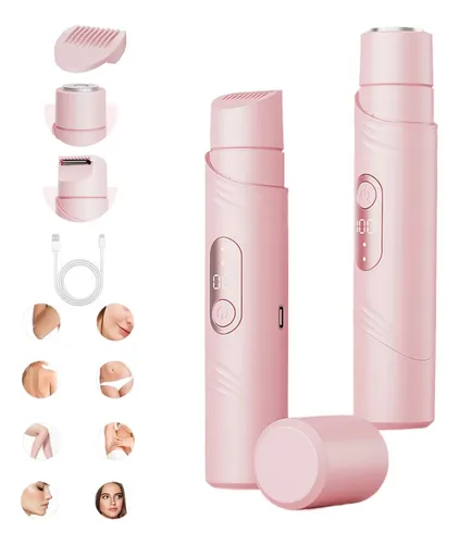 Depiladora Facial Eléctrica For Mujer  Rasuradora 3 En 1 A