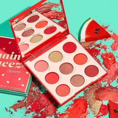 Sombra De Ojos Colourpop Main Squeeze Color Rojo
