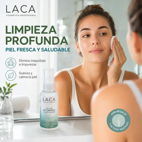 Leche Limpieza Regaliz Activos Vegetales Laca 100ml
