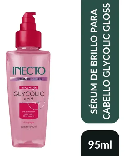 Sérum De Brillo Para Cabello Glycolic Gloss Inecto Filtro Uv