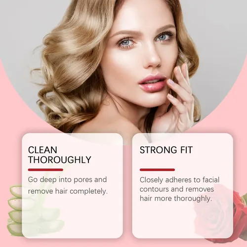 Tira De Cera Para Depilación Facial Ouhoe Rose Gentle De Una