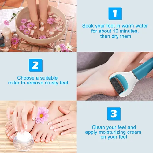 [10/20 Piezas] Rodillos De Repuesto Pedi Compatibles Con Amo