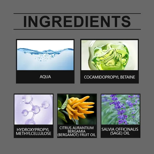 El Gel De Baño Con Fragancia De Bergamota Y Salvia De East M