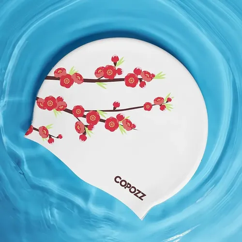 Copozz Gorro De Baño Para Adultos, Gorro De Baño Cómodo De S