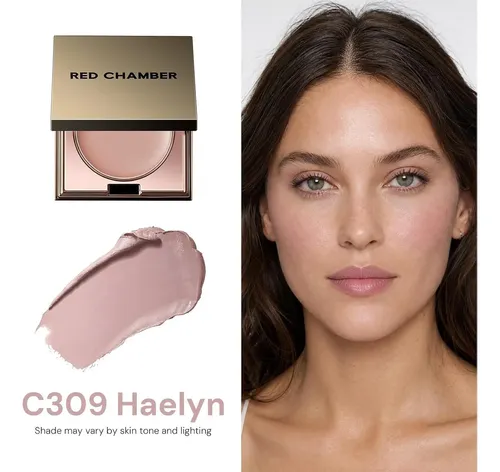 Red Chamber Haelyn Rubor Crema 2 En 1, Compacto Con Espejo