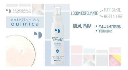 Salicilic Lotion Loción Ácido Salicílico Prodermic 130ml Tipo de piel Grasa
