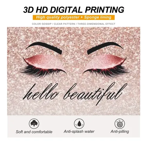Bolsa De Maquillaje Baobeily Hello Beautiful Pink