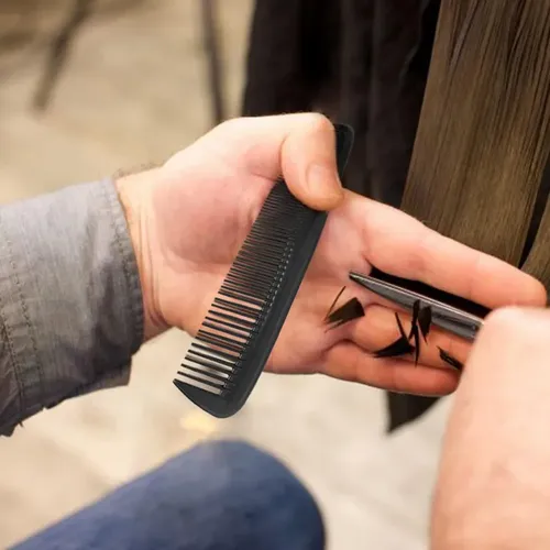 Peinetas De Pelo, 100 Unidades, A Granel, De Plástico Negro, Negro