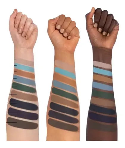 Paleta de Sombras Morphe 9C Matte Essentials con 9 Tonos Mate Hipoalergénica