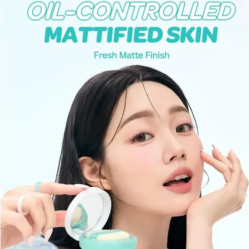 Polvo Compacto Fijo De Control De Grasa I’m Meme 10 G