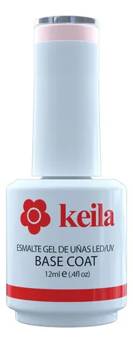 Esmalte Semipermanente Base Coat Uv Keila Para Uñas Color Base Coat Rubber Milky Pink