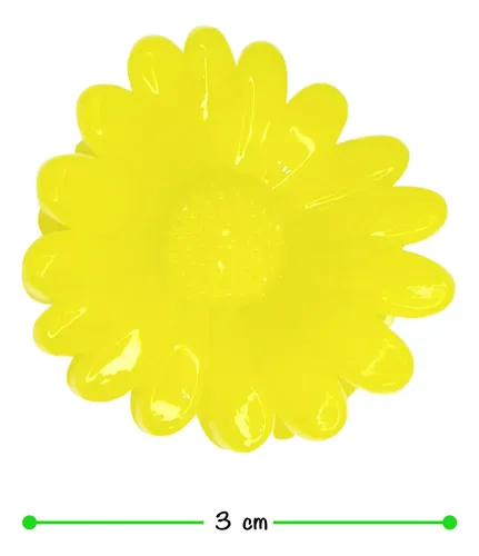 Mini Broche Forma Flor Para Pelo Pack X12