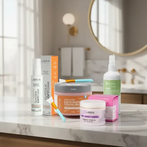 Kit Skincare Piel Mixta Grasa Con Mascara Exfoliante Libra