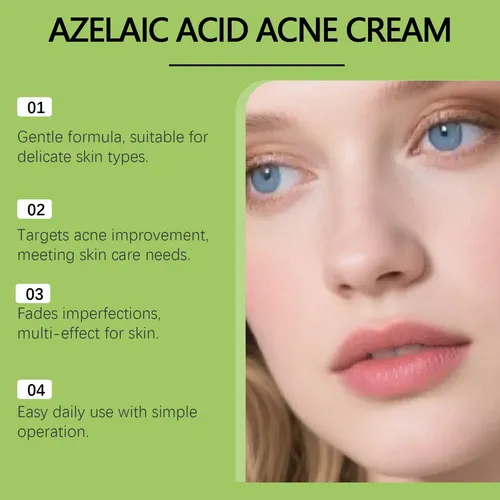 La Crema Para El Acné Con Ácido Azelaico Limpia Suavemente L