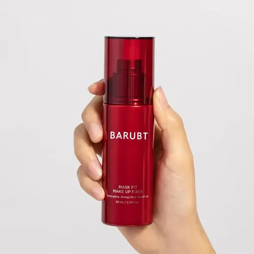 El Spray Fijador De Mascarilla Facial Barubt Es Ligero, Hidr