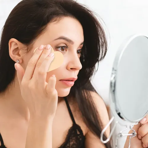 4 Esponjas Aplicadoras De Maquillaje Suaves Para Polvo, 4 Pi