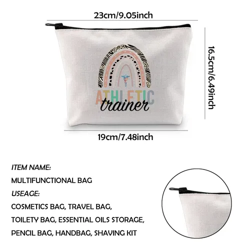 Bolsa De Maquillaje Wcgxko Athletic Trainer, Regalo De Agrad