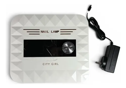 Cabina Uñas City Girl Lámpara Uv Led Inalámbrica 120w