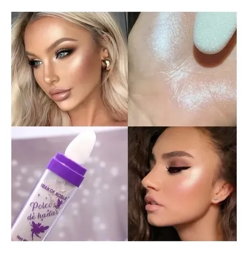 Iluminador Facial Y Corporal Highlighter Polvo De Hadas