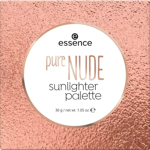 Paleta De Iluminadores Essence Pure Nude Tono Del Maquillaje Highlighter Reload