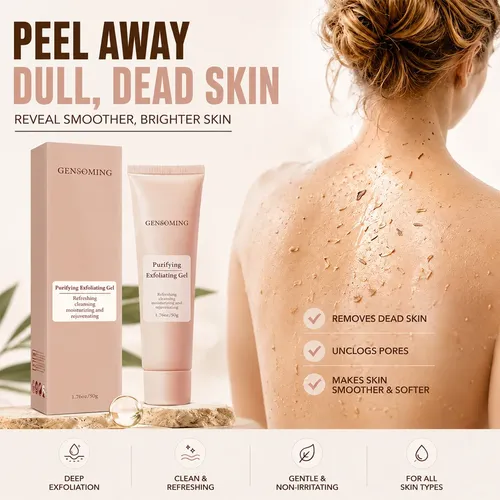 Gel Exfoliante Purificante Corporal Gensoming X2 50g Aloe Vera