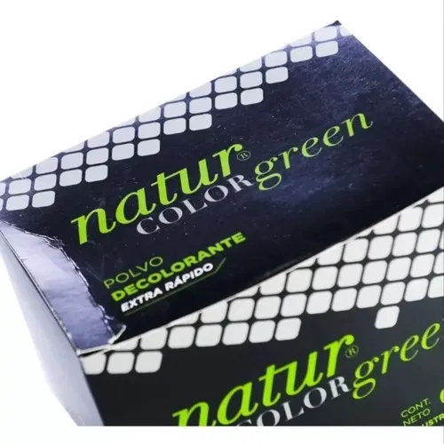 Kit X 6 Natur Color Green Decolorante E. Rápido Eco Pack 690