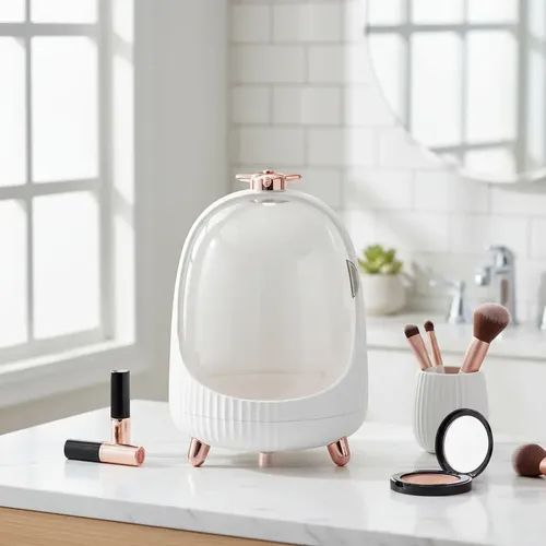 Organizador Cosmetico Maquillaje Make Up Capsula Chico Luz E
