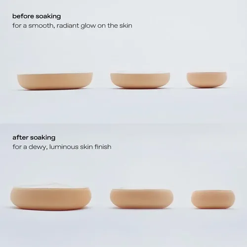Esponja De Belleza Y Maquillaje Glow Cloud Sponge, 3 Unidade