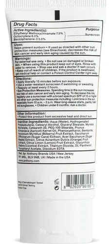 Crema Facial Diurna Anthony Spf 30 Hidratante 85g Para