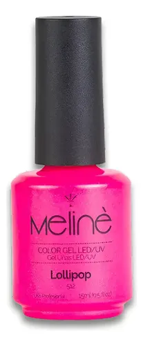 Esmalte Profesional Lollipop Meliné Gel Uñas Led Uv