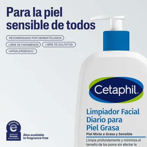 Cetaphil Loción Limpiadora Para Piel Grasa 237 Ml