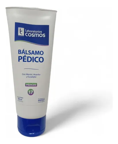 Crema Bálsamo Pédico Mentol, Alcanfor Y Eucalipto