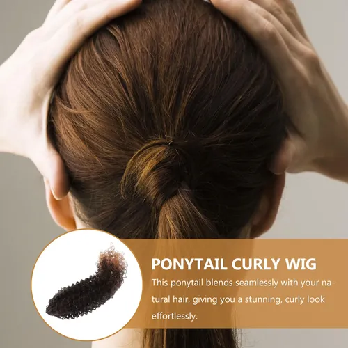 Cola De Caballo Para Extensiones De Cabello Rizado – Cola De