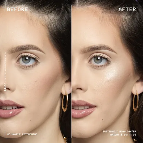 Iluminador Nyx Buttermelt 05 Bright And Butta Powder