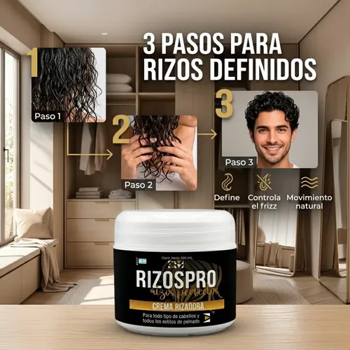 Rizos Definidos Crema Peinar Arlex Antifrizz 100ml 3×2
