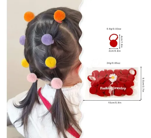 Z.h 120 Piezas Ligas Pequeñas For Cabello Accesorios Niñas