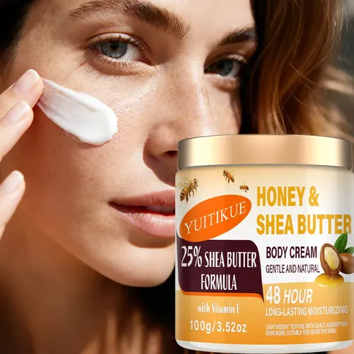 Crema Corporal Con Miel Y Karité De Rápida Absorción | Suave 1 Pc