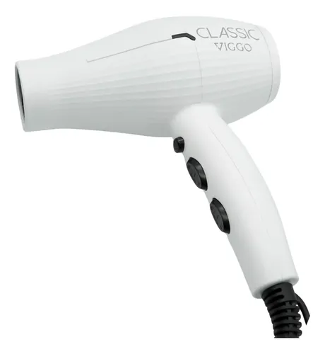 Secador De Pelo Viggo Classic Line 2200w Blanco V-206 12c