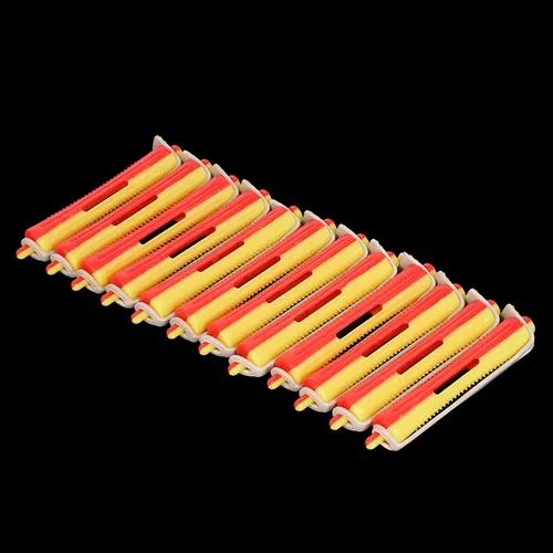 Rizador De Cabello 12 Piezas, Rodillos Fríos Con Goma