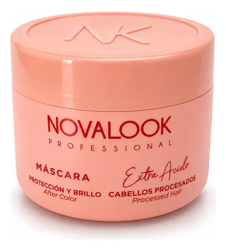 Mascara Novalook Extra Acida Cabellos Procesados 250ml
