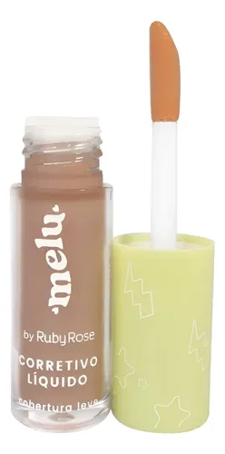 Corrector Liquido Melu By Ruby Rose Cobertura Leve Vegano