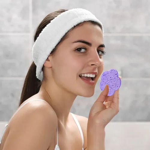 Almohadillas Y Esponjas Faciales Desmaquillantes Reutilizabl