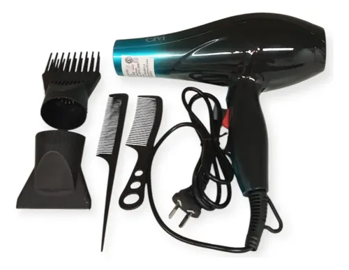 Secador De Pelo Om 4 En 1 2200w Color Turquesa