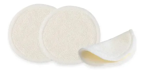 X3 Pad Desmaquillantes Reutilizables De Algodón Y Bambú