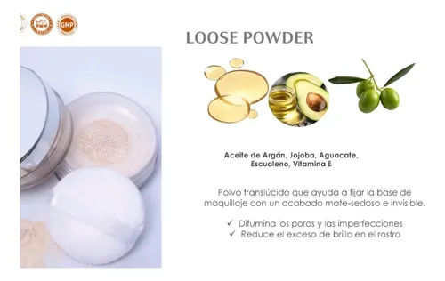 Polvo Fijador Suelto Translúcido Farmasi Loose Power