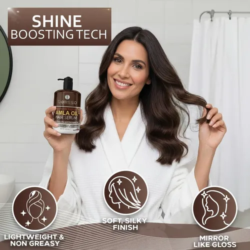 Serum Capilar Bellisso Amla Oil 250ml Anti Frizz Brillo