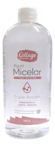 Agua Micelar Triple Acción De Collage X500ml