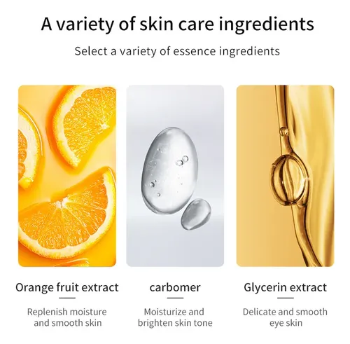 Crema Para Ojos Con Vitamina C Hidratante Y Nutritiva