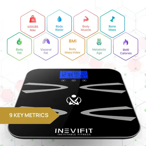 Báscula Analizadora Corporal Inevifit Medidor Digital De C